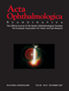 ACTA OPHTHALMOLOGICA雜志封面